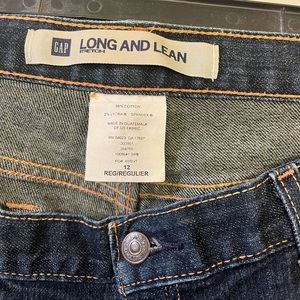 Gap Long and Lean stretch jeans